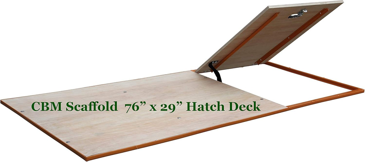 Steel Framed Wood Deck 67 x 29 S254