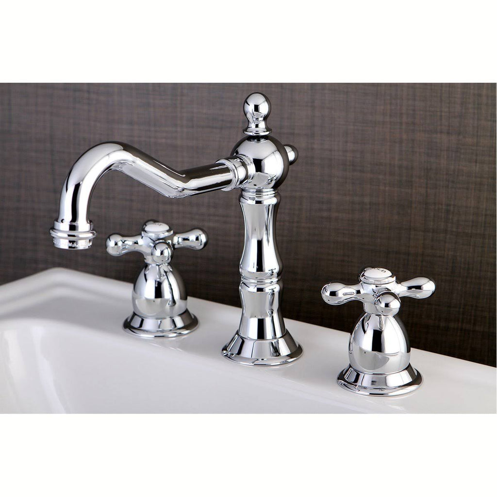 Brushed Brass Widespread Bathroom Faucet H426