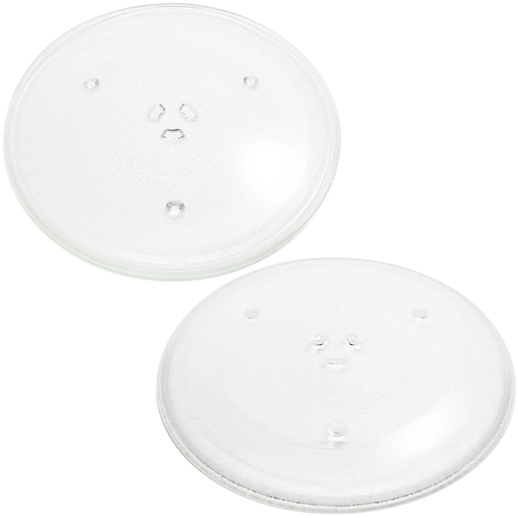 2-Pack Replacement Microwave Glass Turntable Tray 12 1/2" (318mm) J2925