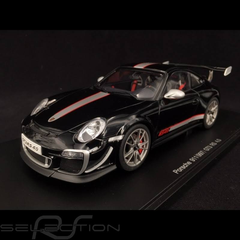 1/18 Porsche 911 997 GT3RS 4.0 Black F408359