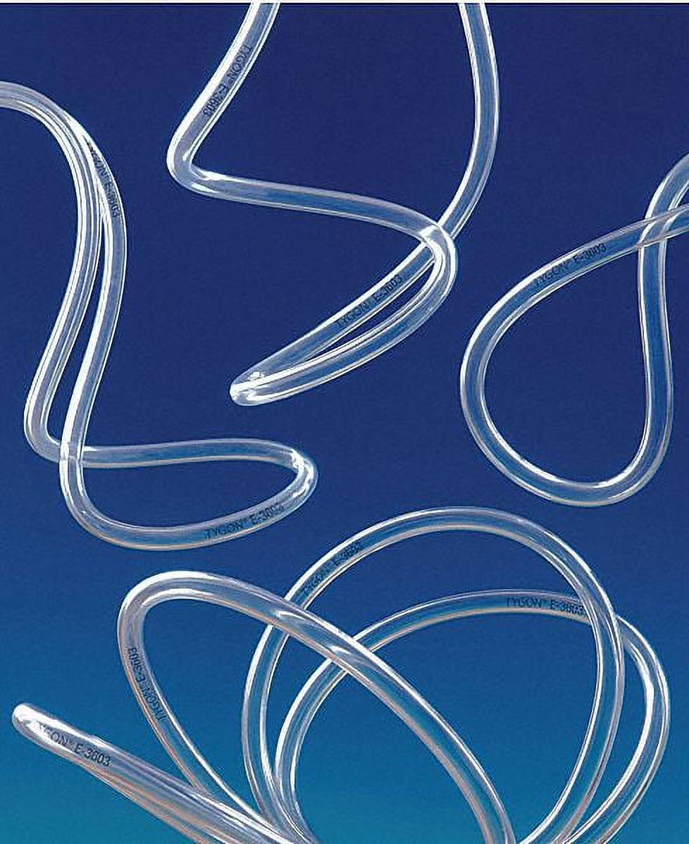 Clear Flexible Tygon Tubing, 1/4 I.D., 10 ft. S92526