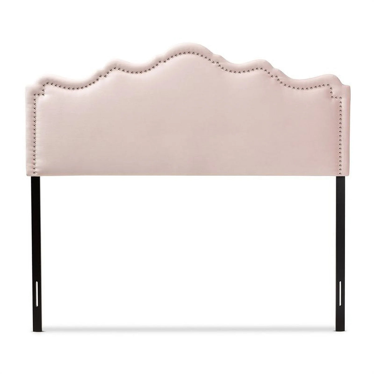 Velvet Queen Headboard in Light Pink C277