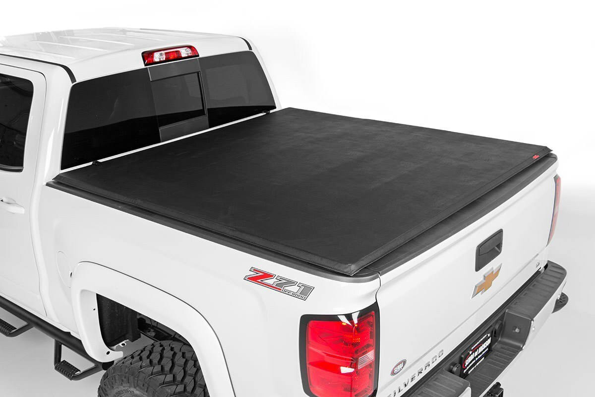 Soft Tri-Fold Bed Cover for Nissan Titan P28348