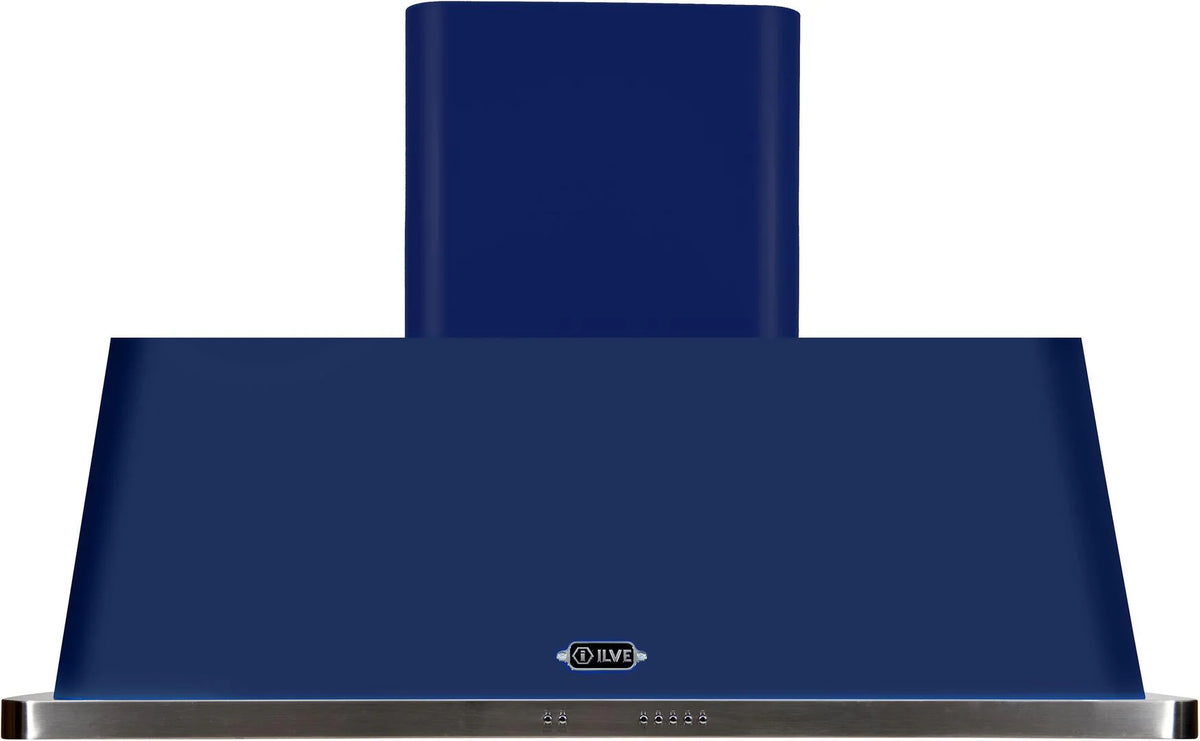 48 in. Midnight Blue Wall Mount Range Hood with 600 CFM Blower G9032