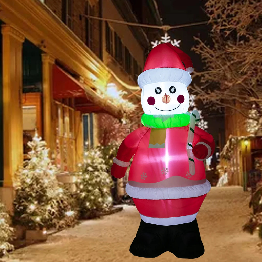 7ft Christmas Inflatables Snowman Outdoor Yard Decorations K2158