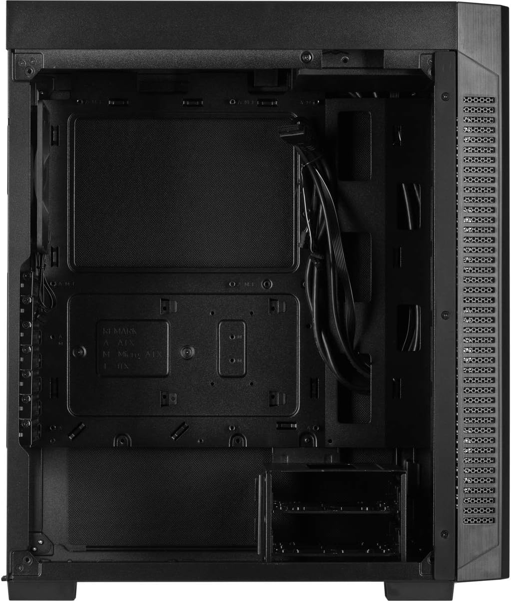 Black Mid-Tower ATX Case Q35655