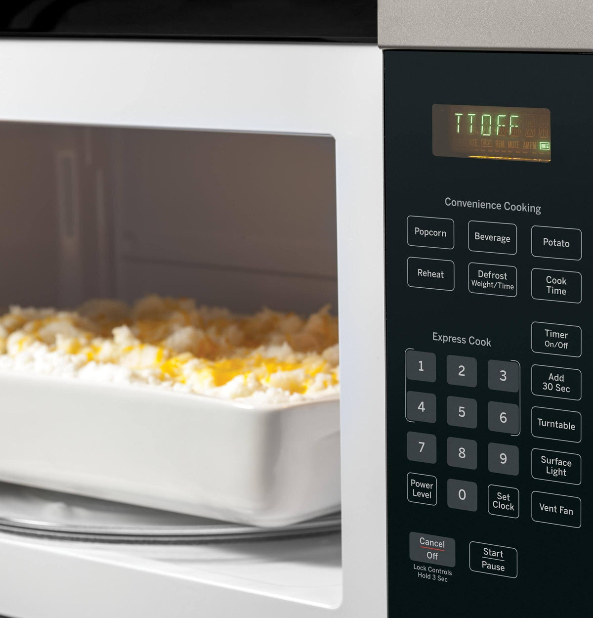 1.6 Cu. ft. Silver Over-the-range Microwave Oven E855
