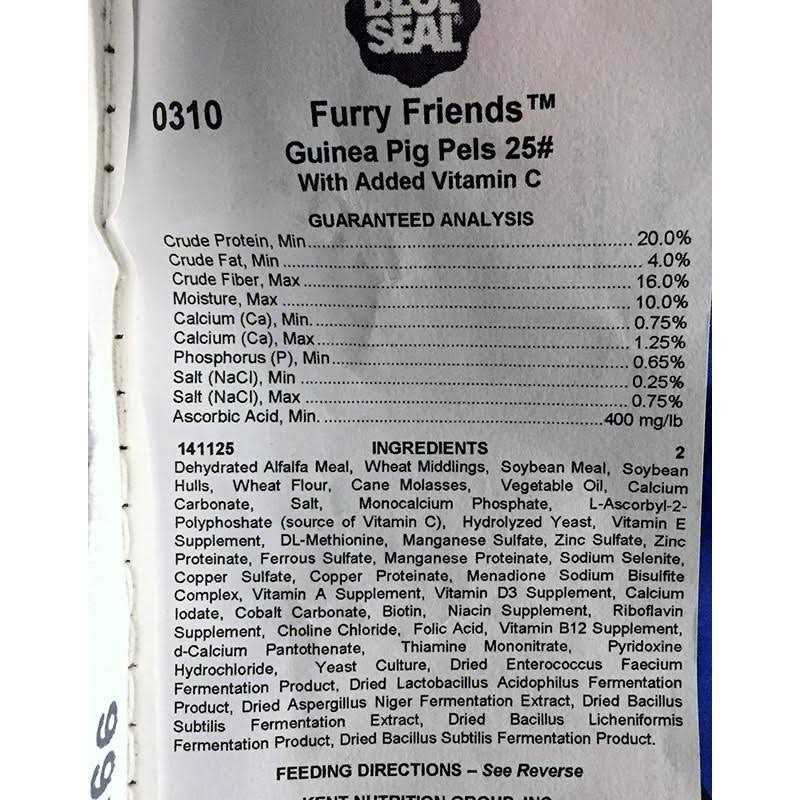 Guinea Pig Pellets R6782