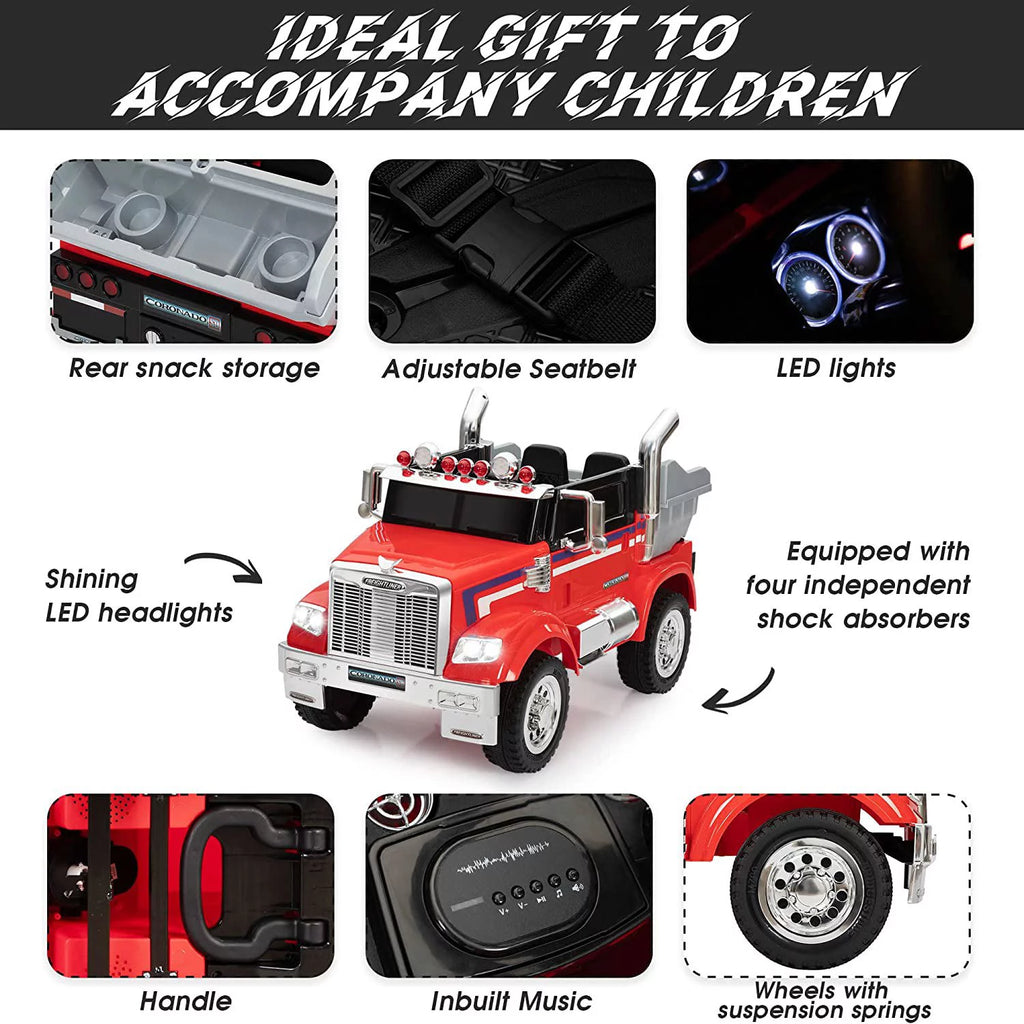 Kids Ride-On Toy Car Cover Black 55.5 x 32 x 31.5 inches S399