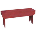 Antique Turquoise Wood Bench H53243