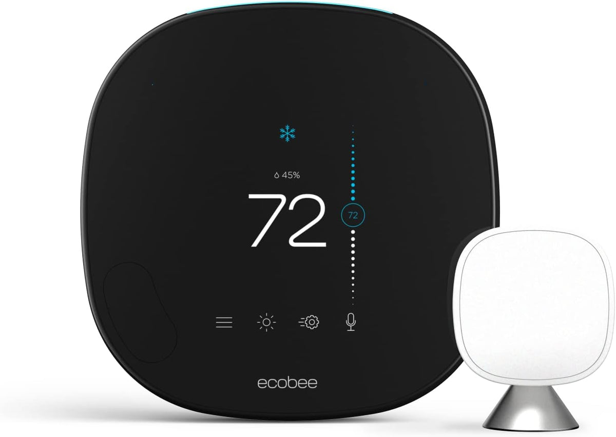 SmartThermostat with Voice Control, 2-Pack SmartSensors for Doors and Windows N529