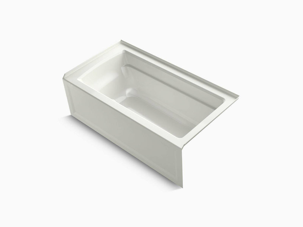 Alcove Bath with Integral Apron and Right-Hand Drain E56486