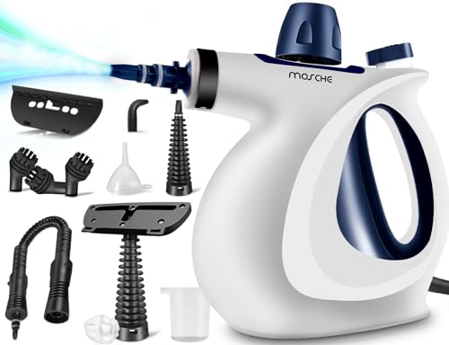 Handheld Pressurized Steam Cleaner with 11-Piece Accessory Set R147538