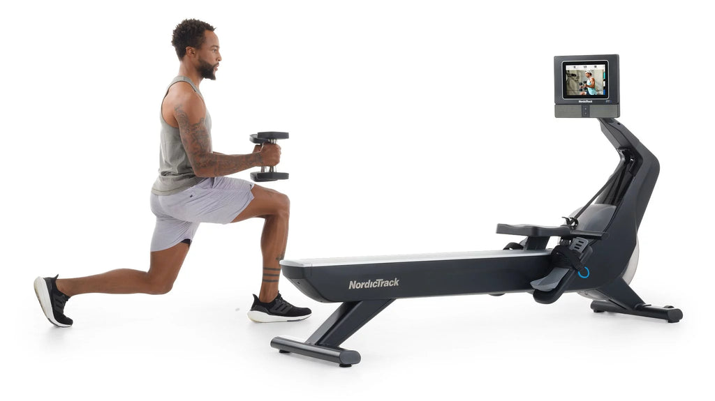 Rower with 10” Pivoting Touchscreen E80459