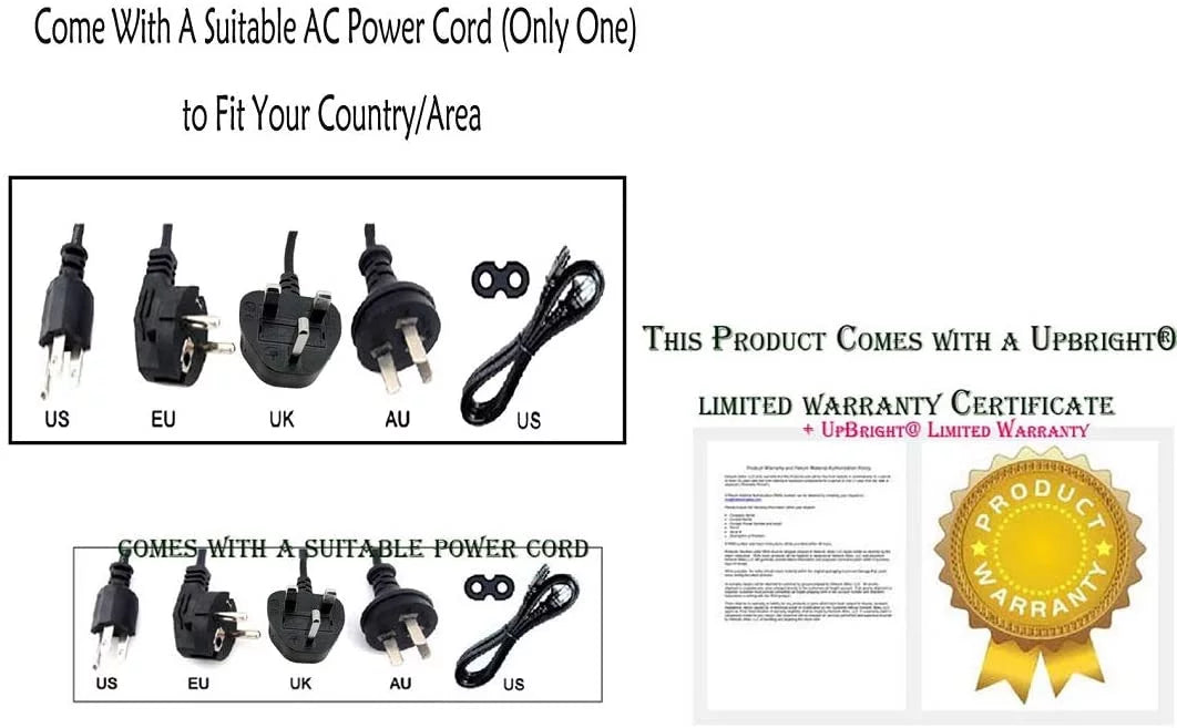 AC / DC Adapter Power Supply Cord Cable Charger Z645119