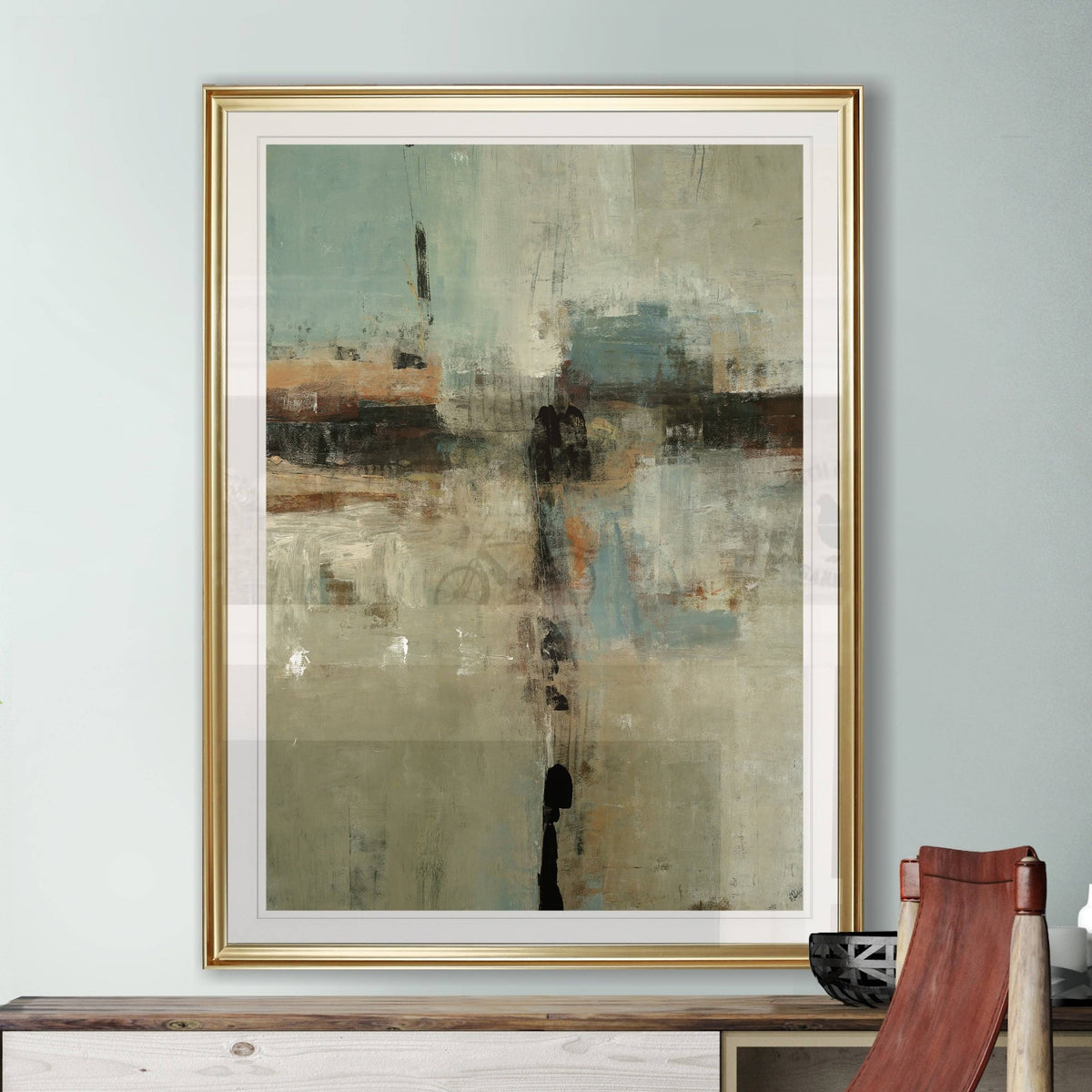Framed Giclee Print W4395