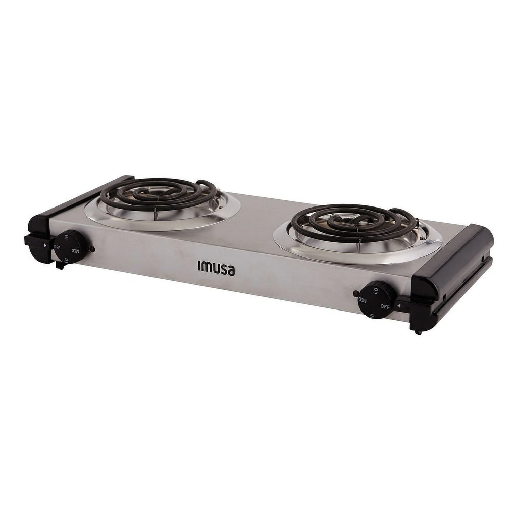 Electric Stainless Steel Double Burner F363237