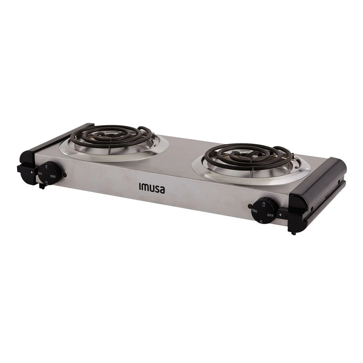 Electric Stainless Steel Double Burner F363237