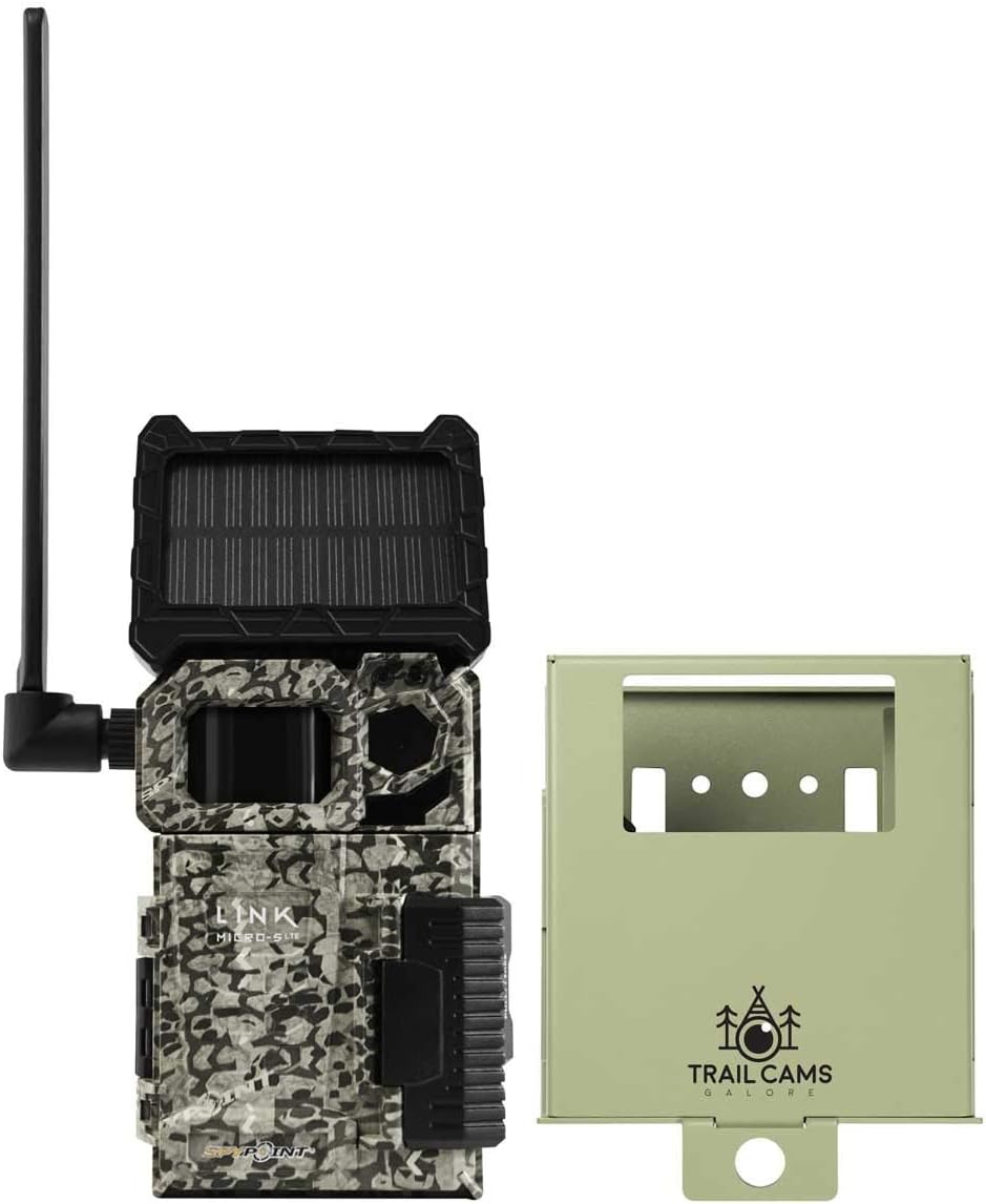 Solar Cellular Trail Camera with Security Steel Case R13127