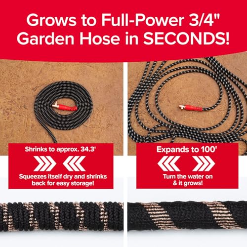 100FT Expandable Garden Hose J818