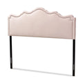 Velvet Queen Headboard in Light Pink C277