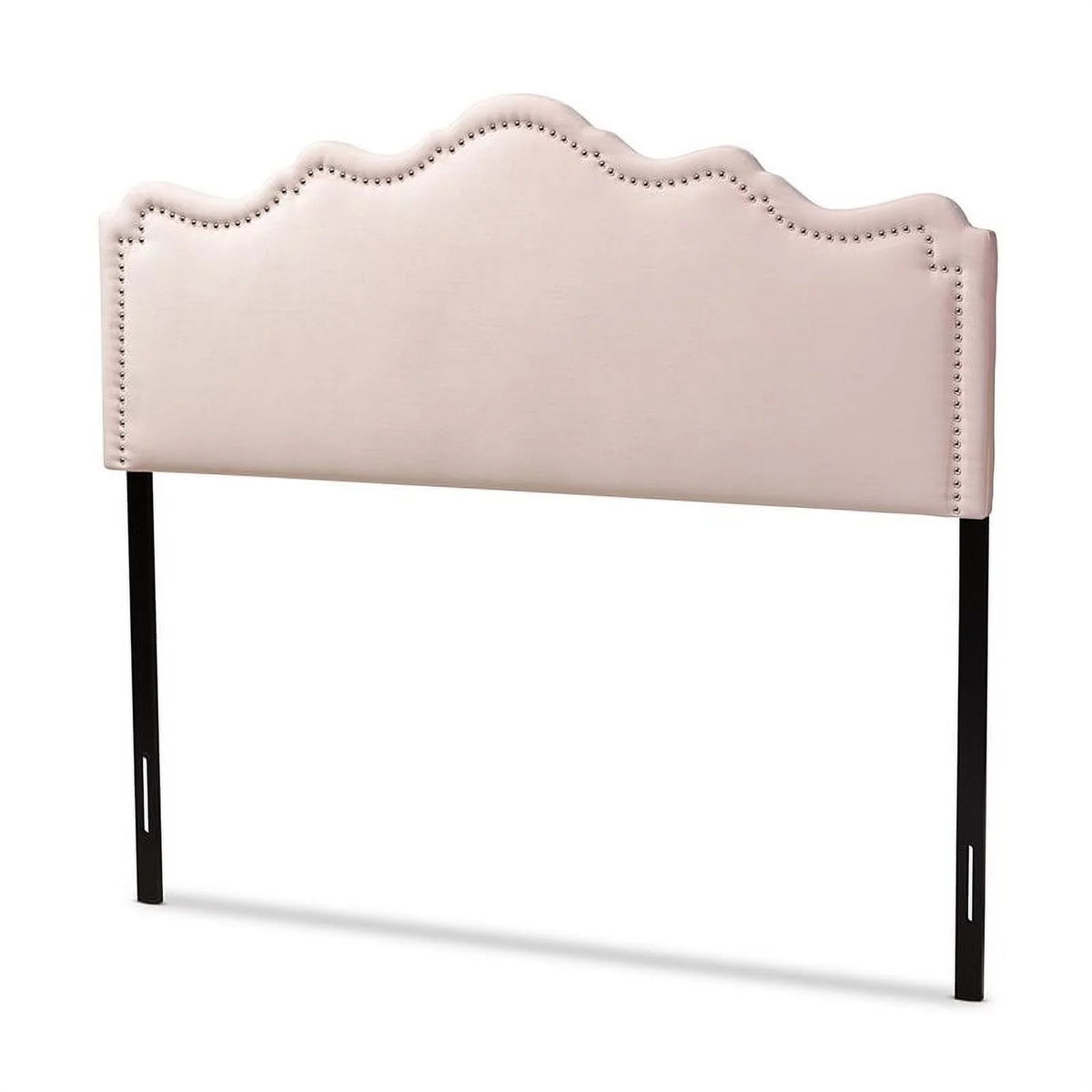 Velvet Queen Headboard in Light Pink C277