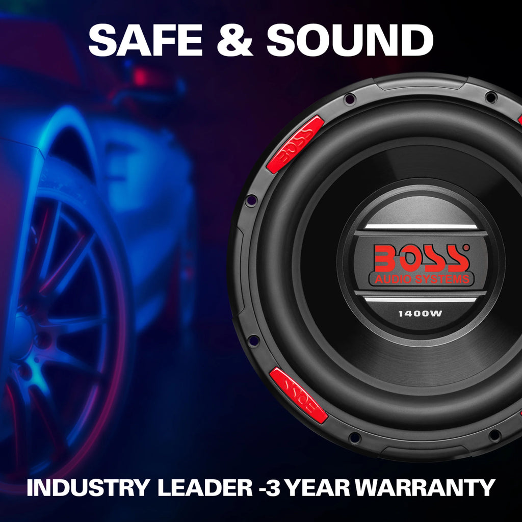 10 Inch Dual 4 Ohm Car Audio Subwoofer N7194
