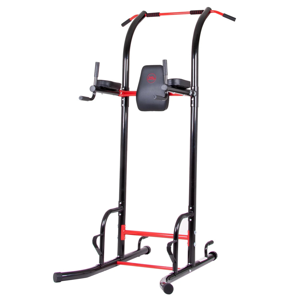 5-Station Power Tower with Pull Up, Push up, Dip Bars F961