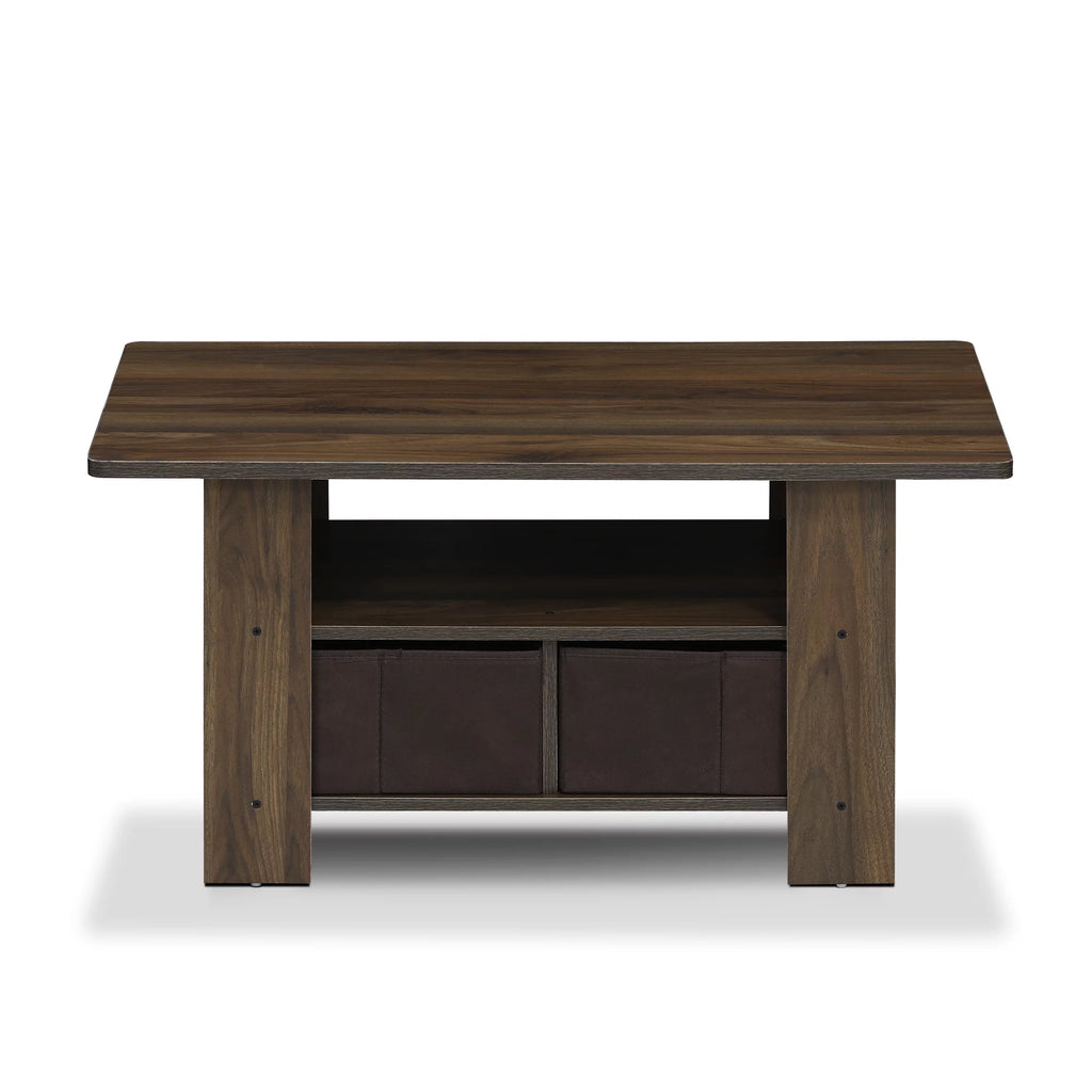 Wood Coffee Table with Bin Drawer P13828