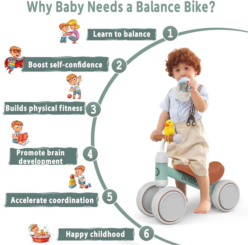 Baby Balance Bike Pink A1487