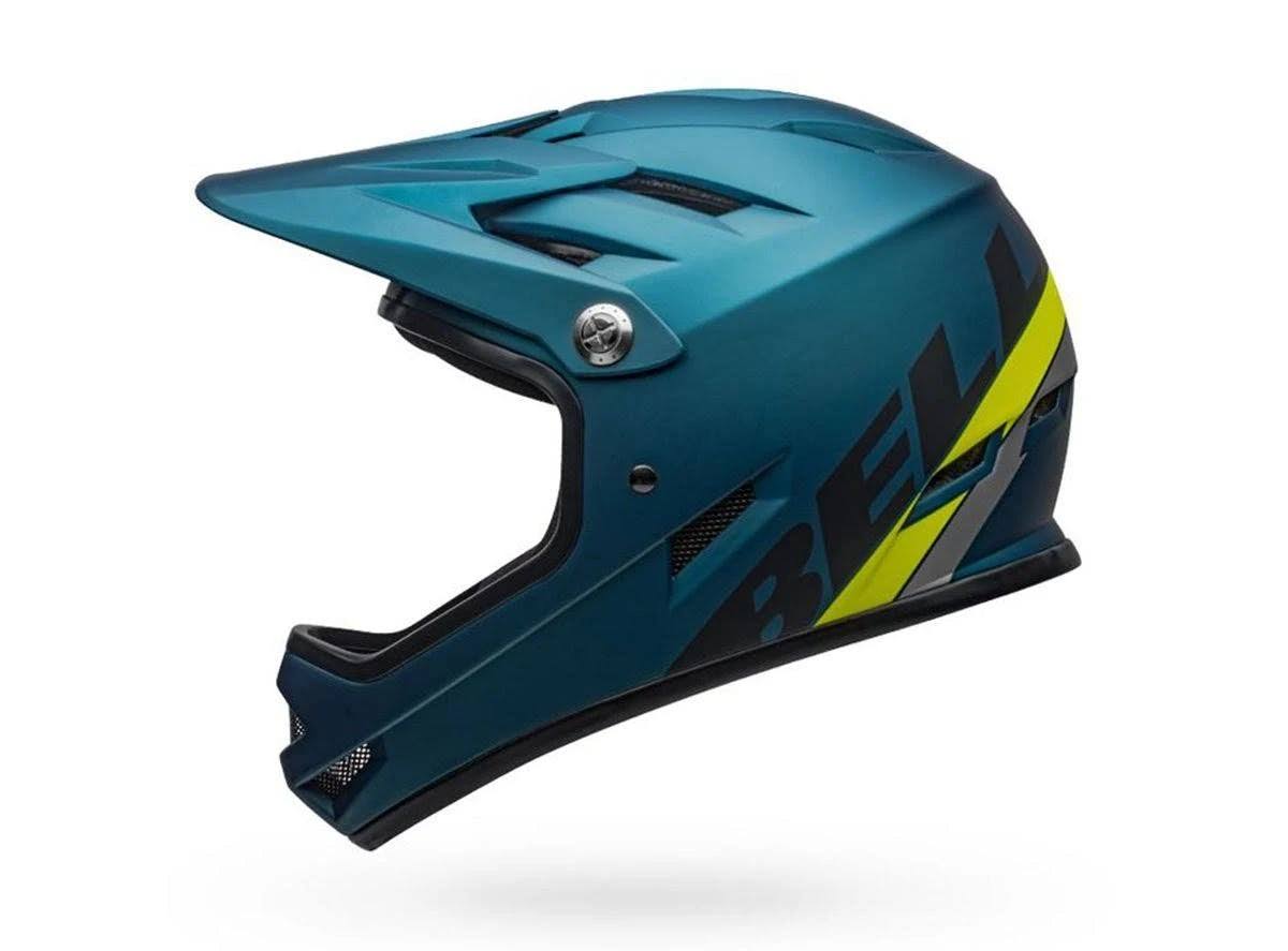 Matte Blue Hi-Viz Helmet I9486