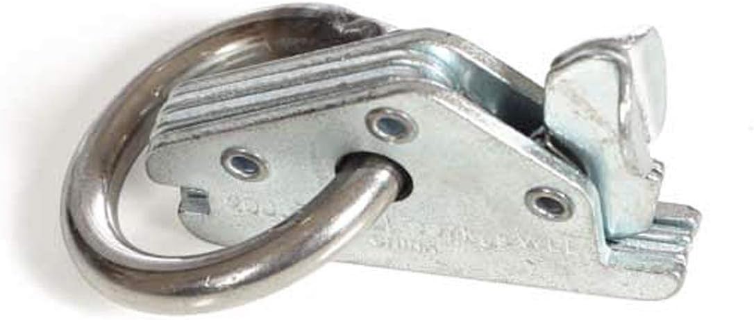 20 Heavy Duty Steel E-Track O-Ring Tie-Down Anchors with Spring Fittings J7529