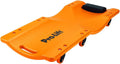 Orange 36 Inch Plastic Creeper with Padded Headrest Y37688