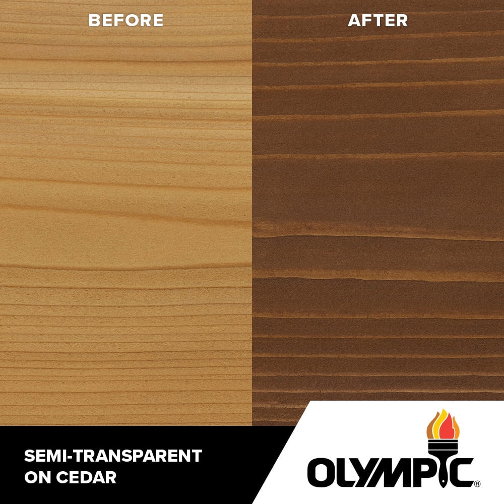 5 gal. Teak Semi-Transparent Exterior Stain and Sealer H756005