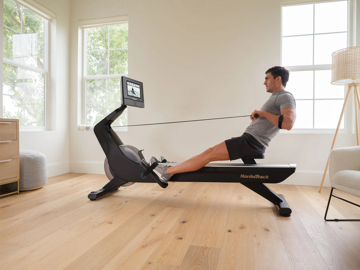 Rower with 10” Pivoting Touchscreen E80459