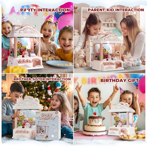 Claw Machine for Kids Mini Vending Machine Candy Grabber Dispenser Toy Y8816