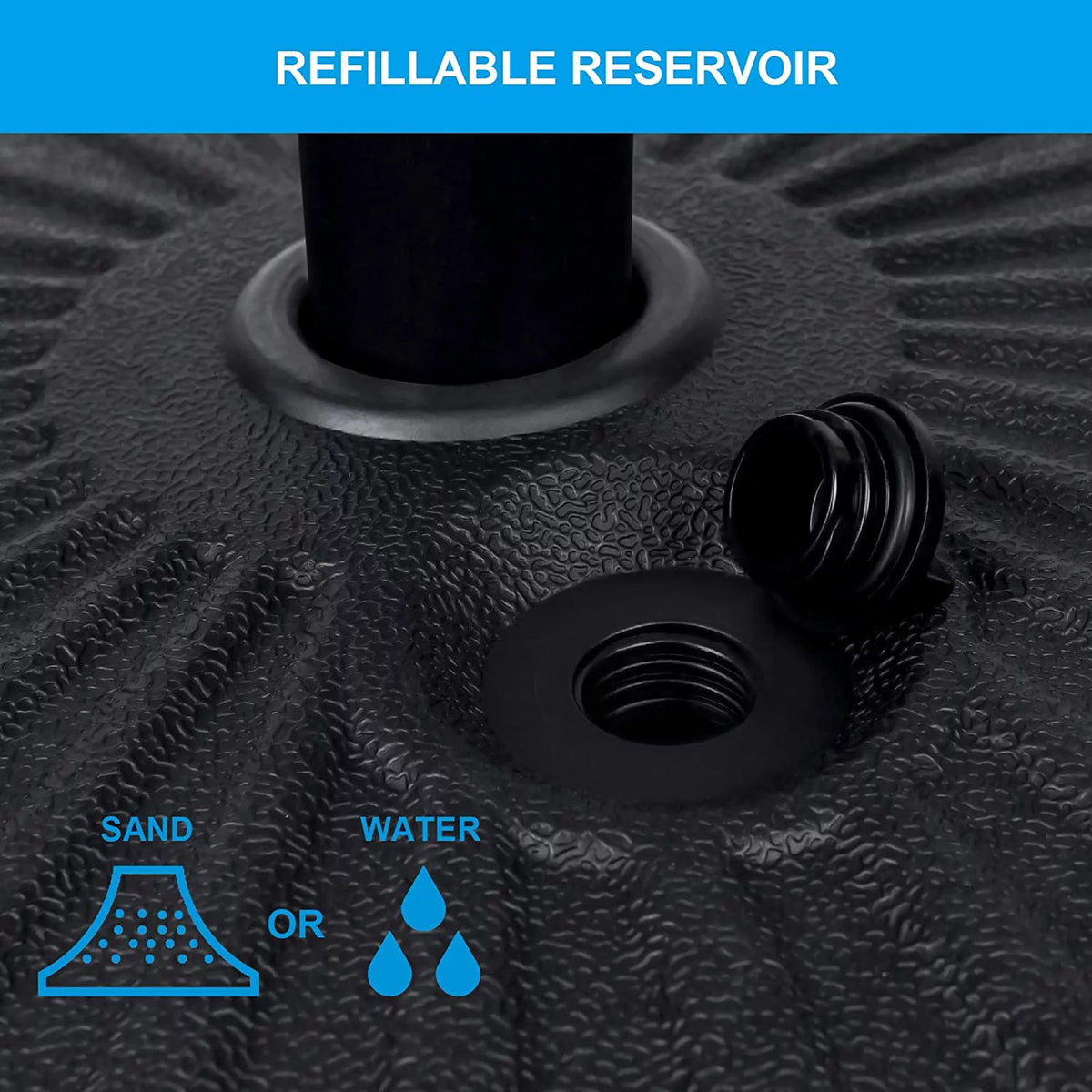 20" Heavy Duty Patio Umbrella Base Stand Z23269