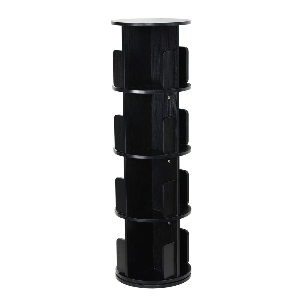 Dark Walnut Rotating Bookshelf W9859