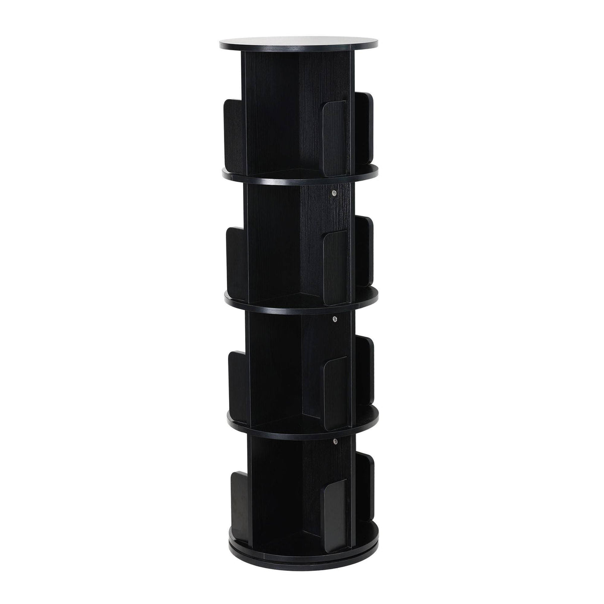 Dark Walnut Rotating Bookshelf W9859