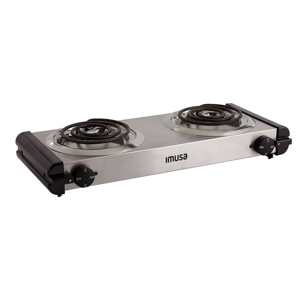 Electric Stainless Steel Double Burner F363237