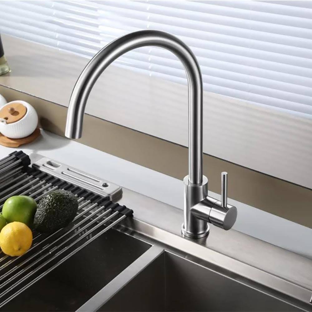 Matte Black Round Single Hole Bar Faucet S7162