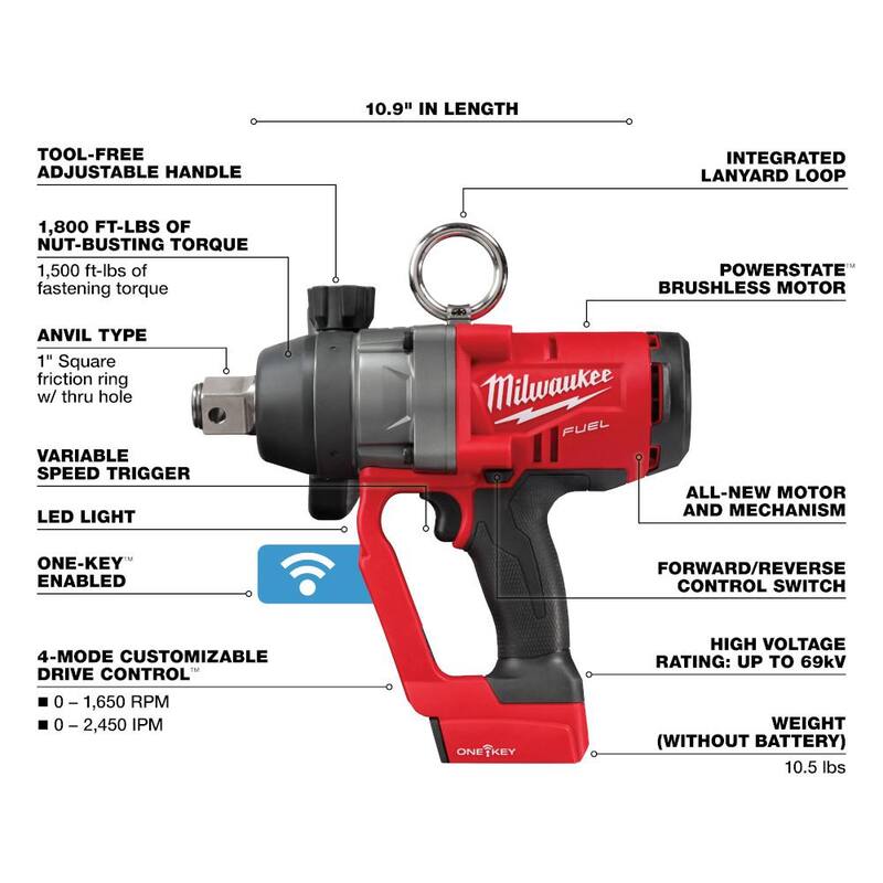 18V Brushless Cordless 1/2 in. Impact Wrench with Friction Ring Z8960