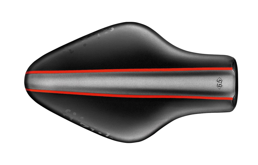 Gray Black Saddle with Braided Rails U663