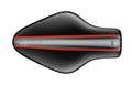 Gray Black Saddle with Braided Rails U663