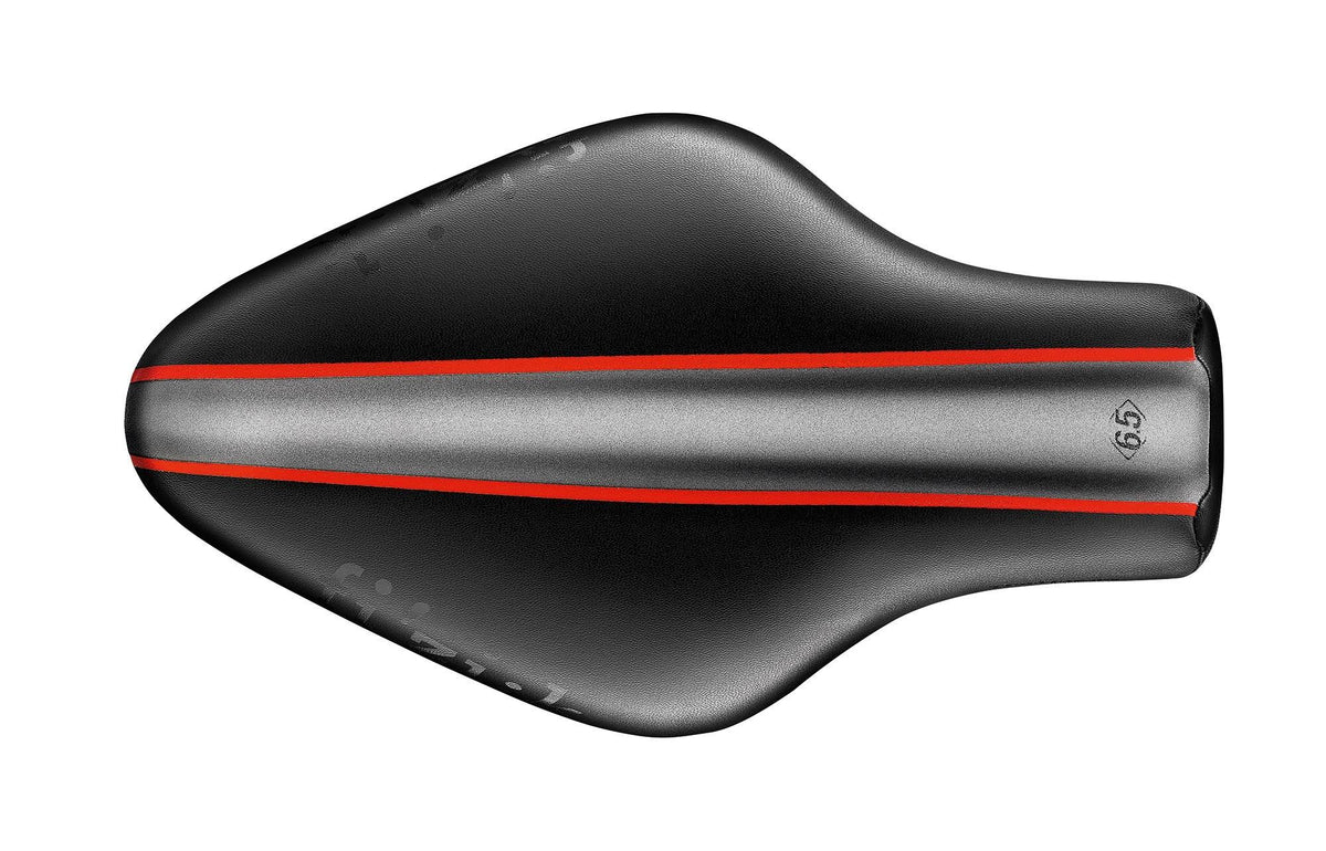 Gray Black Saddle with Braided Rails U663