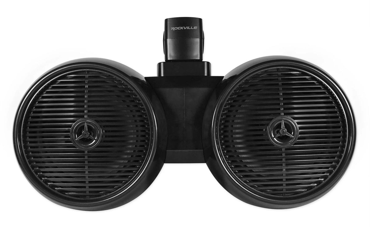 Dual 8" Wakeboards, 6.5" Speakers, 6-Channel Amplifier, Amp Kit W95833