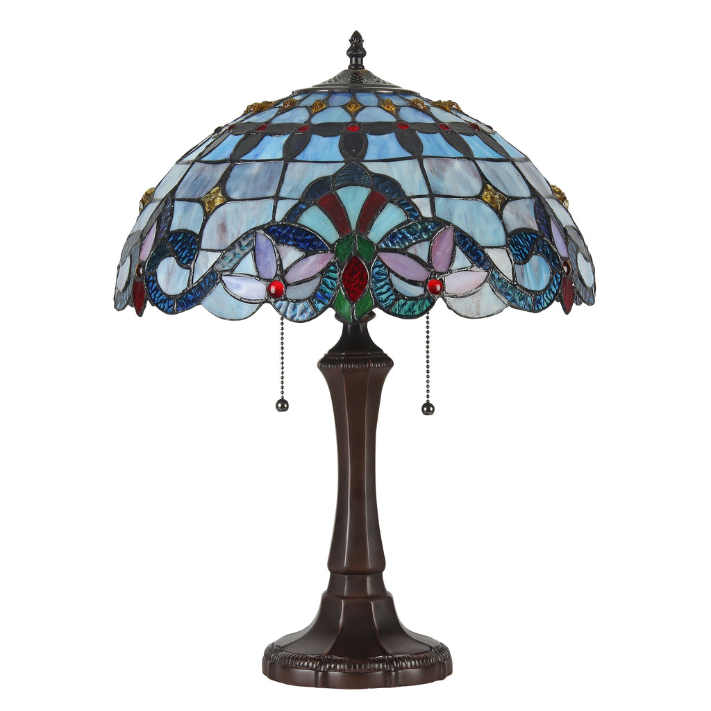 Victorian Table Lamp 16" Shade E40964