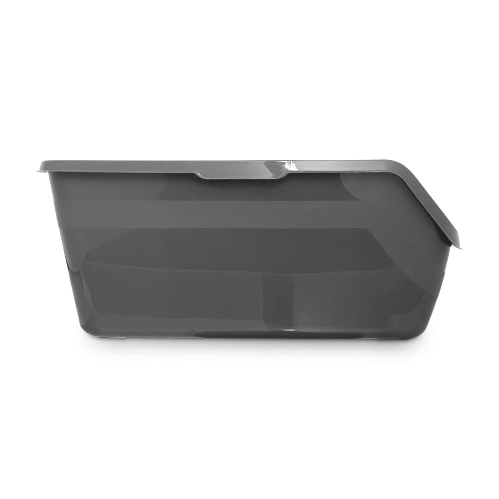 Charcoal High-Back Cat Litter Box T13370