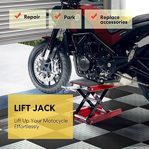 Steel Motorcycle Lift Scissor Jack 1100 LBS Capacity I75234