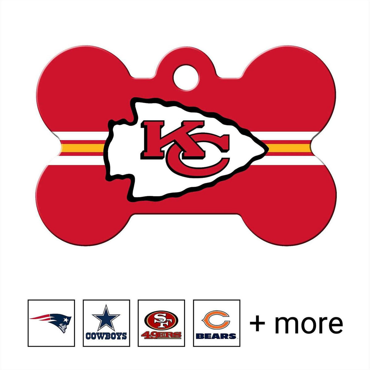 NFL Bone Personalized Dog ID Tag R137